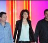 GUILLAUME DE TONQUEDEC, VALERIE BONNETON et BRUNO SALOMONE - ENREGISTREMENT DE L'EMISSION ' VIVEMENT DIMANCHE ' . | 00376191