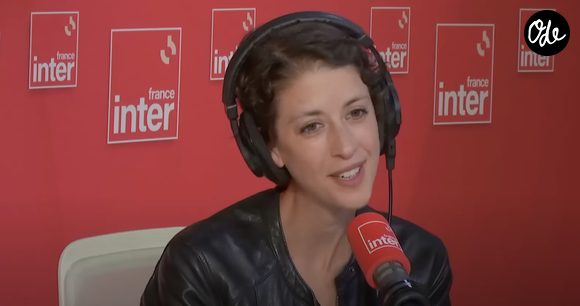 Clémentine Vergnaud, lors d'une émission sur France Inter, le 20 juin 2023. / France Inter
