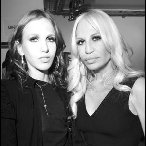 Donatella et Allegra Versace