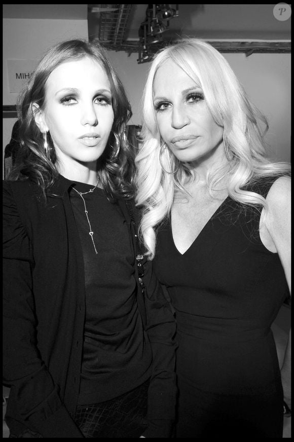 Donatella et Allegra Versace