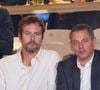 À l'entrée de la salle de concert parisienne, on a pu voir l'ancien directeur général de BFMTV, qui a tiré sa révérence en octobre dernier.
François Roelants et son mari Marc-Olivier Fogiel - Personnalités dans les tribunes lors des Internationaux de France de tennis de Roland Garros 2024 à Paris. Le 29 mai 2024
© Jacovides-Moreau / Bestimage