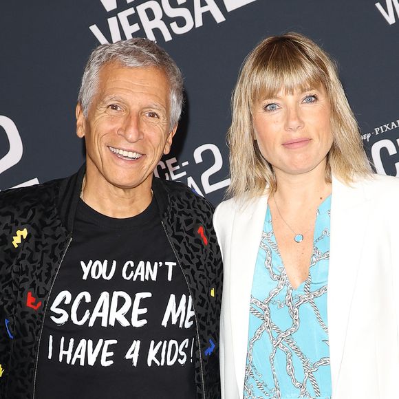 Nagui et sa femme Mélanie Page - Avant-première du film "Vice-versa 2" au cinéma Le Grand Rex à Paris le 16 juin 2024. © Coadic Guirec/Bestimage