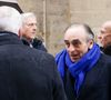 Édouard Balladur, âgé de 96 ans, est apparu très ému après 68 ans de mariage.

Eric Zemmour aux obsèques de Marie-Josèphe Balladur, la femme d'E.Balladur, dans l'église Notre Dame de l'Annonciation à Paris, France, le 7 janvier 2026. © Jack Tribeca/Bestimage