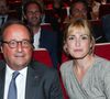 François Hollande et sa compagne Julie Gayet lors de la 12ème édition du festival du Film Francophone d'Angoulême, France, le 20 août 2019. © Coadic Guirec/Bestimage