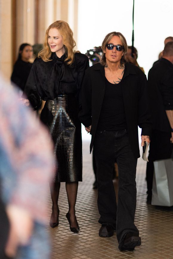 Exclusif - Nicole Kidman et Keith Urban - Sorties du défilé de mode Haute-Couture automne-hiver 2022-2023 "Balenciaga" à Paris. Le 6 juillet 2022
© Tiziano Da Silva-Pierre Perusseau / Bestimage