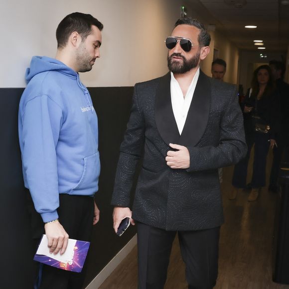Exclusif - Cyril Hanouna, en backstage de l’émission « TPMP » La dernière sur C8,  présentée par C.Hanouna et diffusée en direct sur C8, Paris, France, le 27 fevrier 2025. © Jack Tribeca / Bestimage