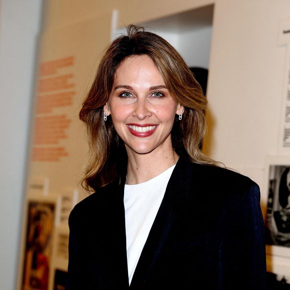 Ophélie Meunier - Vernissage de l'exposition « Les grands âges », photographies de Nikos Aliagas au musée de l'Homme à Paris le 7 avril 2026. © Dominique Jacovides/Bestimage