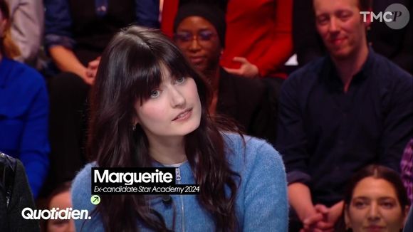 Ulysse, Maïa et Marguerite de la "Star Academy 2024" invités dans "Quotidien", le 6 janvier 2025, sur TMC