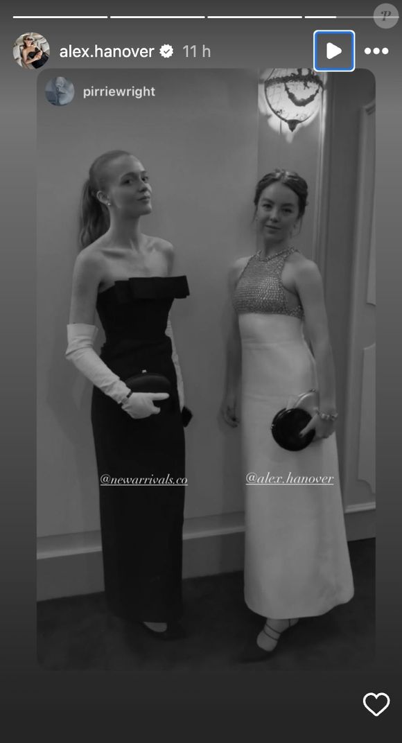 Cette année, l'association "Un Avenir pour les Enfants du Monde" a été mise en avant. Parmi les célébrités triées sur le volet, Alexandra de Hanovre, fille de Caroline de Monaco et d'Ernest-Auguste de Hanovre, était de la partie, 

Alexandra de Hanovre immortalisée sur Instagram - au dîner caritatif de Babeth Dijan en soutien aux enfants du Rwanda. (Capture d'écran) - 2025.