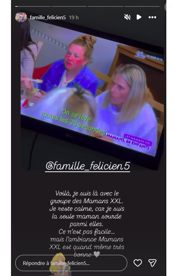 Famille Felicien - Capture d'écran Instagram, lundi 9 février