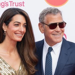 George Clooney, son épouse Amal Clooney lors de la célébration du King's Trust au Royal Albert Hall à Londres, en Angleterre, le 11 mai 2026. © Backgrid UK/ Bestimage