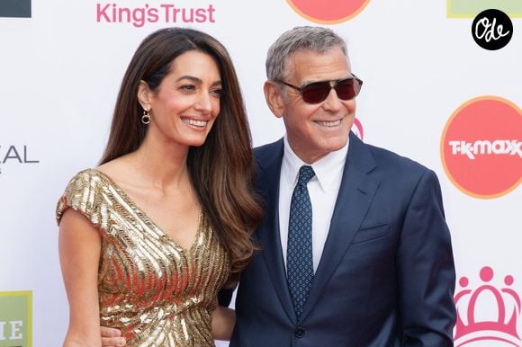George Clooney, son épouse Amal Clooney lors de la célébration du King's Trust au Royal Albert Hall à Londres, en Angleterre, le 11 mai 2026. © Backgrid UK/ Bestimage