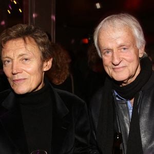 Dave et son compagnon Patrick Loiseau lors de l'After Party de 'La Belle Epoque', au Club Haussmann organisé par Five Eyes Prod a Paris, France, le 17 Octobre 2019. Photo by Jerome Domine/ABACAPRESS.COM