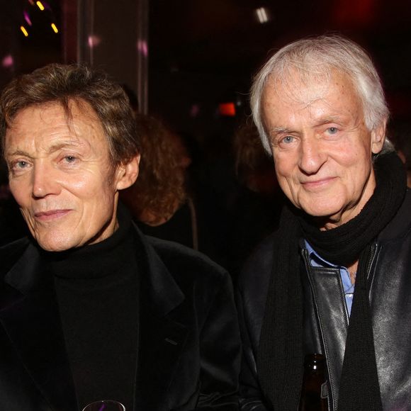 Dave et son compagnon Patrick Loiseau lors de l'After Party de 'La Belle Epoque', au Club Haussmann organisé par Five Eyes Prod a Paris, France, le 17 Octobre 2019. Photo by Jerome Domine/ABACAPRESS.COM