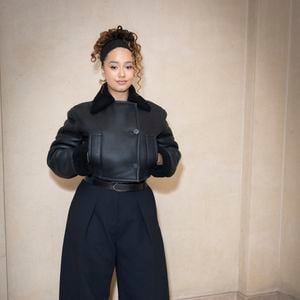 Léna Mahfouf - Photocall du défilé Jacquemus au 51 rue Raynouard lors de la Fashion Week Masculine prêt-à-porter Automne/Hiver 2025-2026 à Paris, le 26 janvier 2025. 
© Olivier Borde / Bestimage