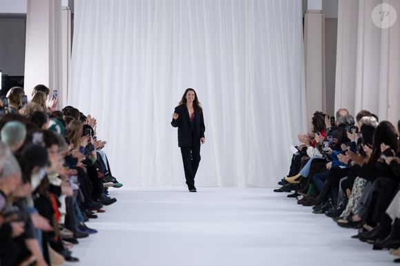 Alice Vaillant - Défilé Vaillant Studio de la styliste Alice Vaillant (fille de Anne Roumanoff) prêt-à-porter automne-hiver 2023/2024 lors de la Fashion Week de Paris (PFW) le 28 février 2023. © Jeremy Melloul / Bestimage