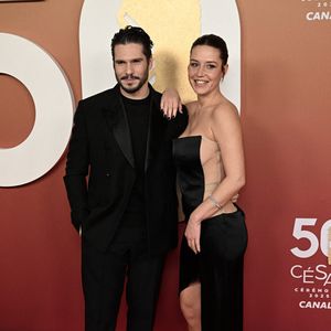 D'autres couples étaient présents lors de cette soirée comme François Civil et Adèle Exarchopoulos, stars du tapis rouge

François Civil et Adèle Exarchopoulos arrivent à la 50e cérémonie des César du cinéma à L'Olympia le 28 février 2025 à Paris, France. Photo by David Niviere/ABACAPRESS.COM