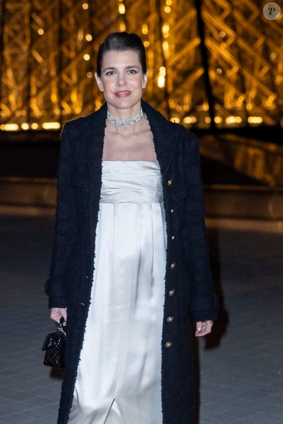 Charlotte Casiraghi - Photo Call du « Le Grand Diner du Louvre « lors de la Fashion Week  à Paris le 5 mars 2025. © Olivier Borde /Bestimage