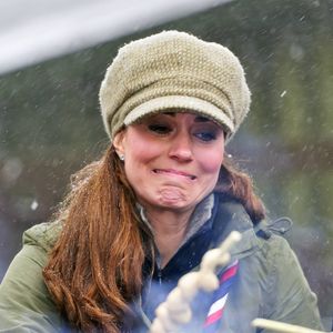 Kate Middleton (Catherine), la duchesse de Cambridge, enceinte, a pris part a un entrainement de benevoles de l'Association des Scouts au Great Tower Scout Camp pres de Newby Bridge, en Cumbrie, Angleterre, le 22 mars 2013.
EXPRESS SYNDICATION / BESTIMAGE