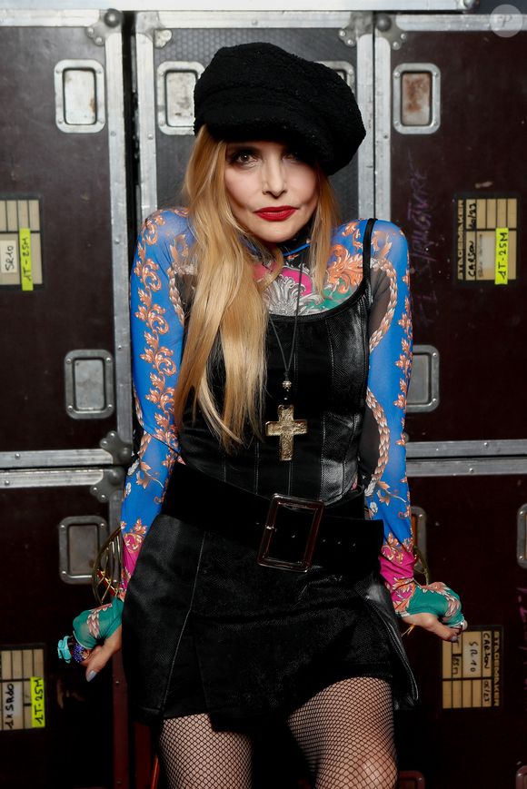 Exclusif - Jeanne Mas en backstage de l'enregistrement de l'émission "Les 40 ans du Top 50" (M6).

©Christophe Clovis / Bestimage