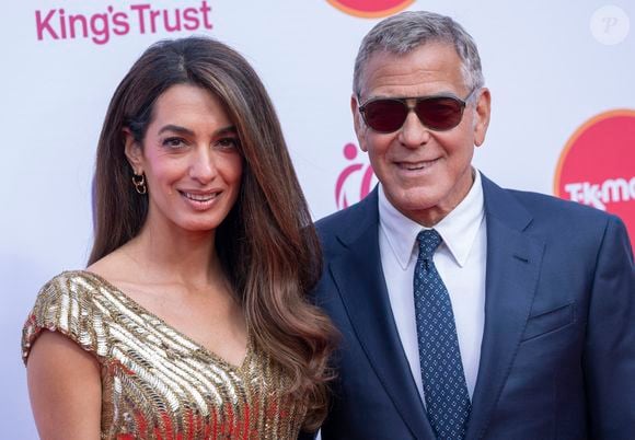 Amal Clooney, George Clooney assistent à A King's Trust Celebration, une soirée spéciale au Royal Albert Hall célébrant le 50e anniversaire du King's Trust. Photo par GOFF  / BESTIMAGE