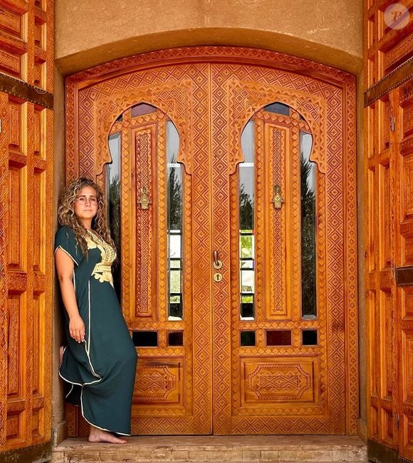 Emilie Fanich en vacances au Maroc, sur Instagram. La mère de famille a fait sa première apparition dans l'émission "Familles nombreuses : la vie en XXL".
