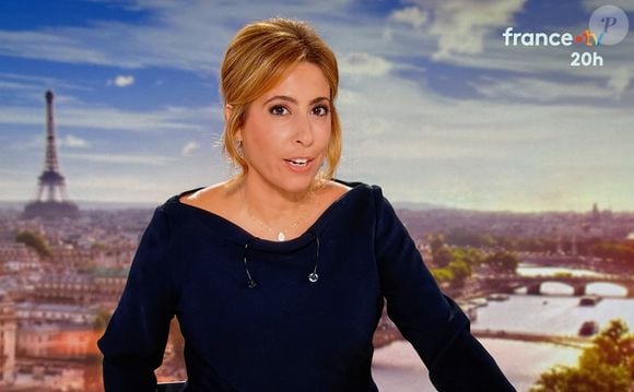 Captures d'écran - Léa Salamé présente son premier journal de 20 heures sur France 2  le 1er septembre 2025. 

© Alain Guizard / Bestimage
