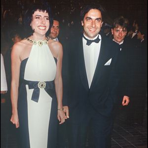 Archives - André Manoukian et Liane Foly au Festival de Cannes 1992. Crédit : ANGELI-RINDOFF / BESTIMAGE