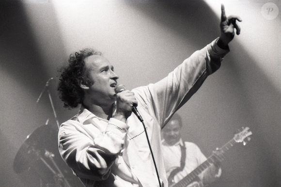 Concert de Michel Jonasz à Reims en 1983 - Photo par Jolyot M/ANDBZ/ABACAPRESS.COM -