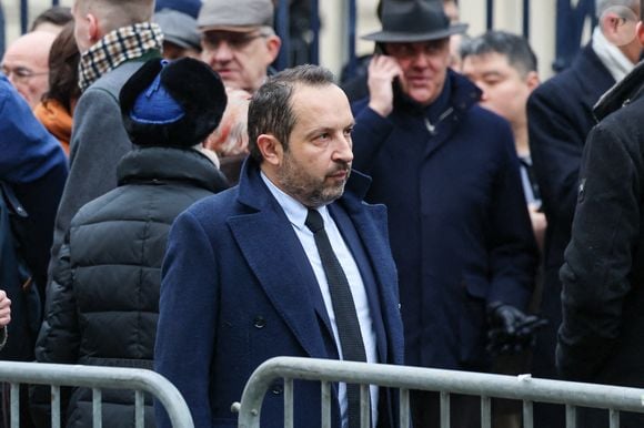Sébastien Chenu -  Arrivées à l'hommage à Jean-Marie Le Pen en l’église Notre-Dame du Val-de-Grâce à Paris le 16 janvier 2025.

© Cyril Moreau / Bestimage