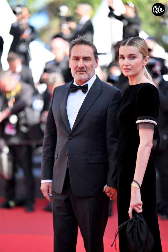 Gilles Lellouche et Alizée Guinochet assistent à la projection du film "Garance" dans le cadre du 79e Festival de Cannes, au Palais des Festivals, le 17 mai 2026 à Cannes, en France. Photo de Franck Castel/Abaca