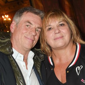 Burno Gaccio et Michèle Bernier ont vécu un coup de foudre
Bruno Gaccio et Michèle Bernier - People à la générale du woman show "Vive Demain !" de Michèle Bernier au théâtre des Variétés à Paris © Coadic Guirec/Bestimage
