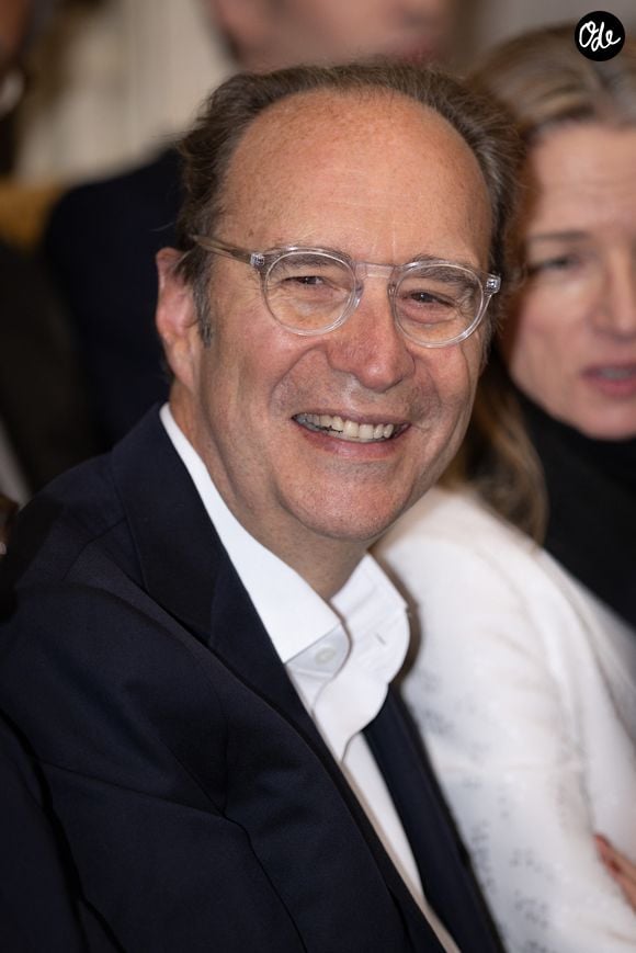 Xavier Niel - Le chef français multi-étoilé Guy Savoy vient d’être officiellement intronisé à l’Académie des Beaux-Arts. Une cérémonie qui s’est déroulée sous la coupole de l’Institut de France, à Paris, le 20 mai 2026. C’est la première fois qu’un chef intègre cette prestigieuse institution. © Julien Sarkissian/Bestimage