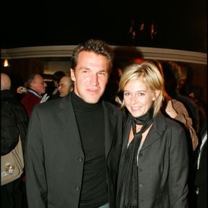 Benjamin Castaldi et Flavie Flament - Générale du nouveau spectacle de Muriel Robin au grand Rex. Rindoff-Bellak / Bestimage