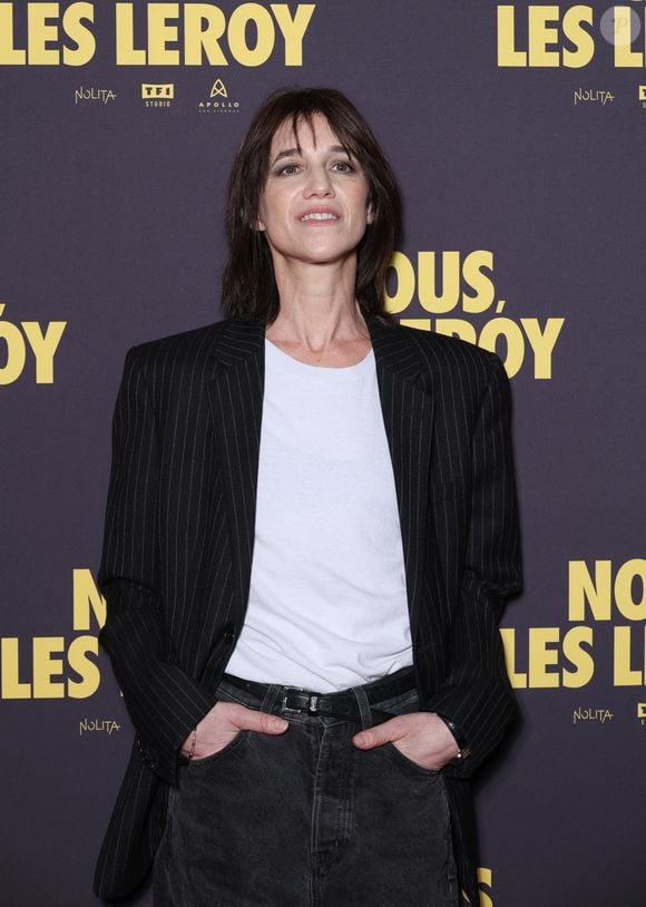 Charlotte Gainsbourg - Avant-première du film "Nous les Leroy" au cinéma UGC Normandie sur les Champs-Elysées à Paris. Le 3 avril 2024
© Denis Guignebourg / Bestimage