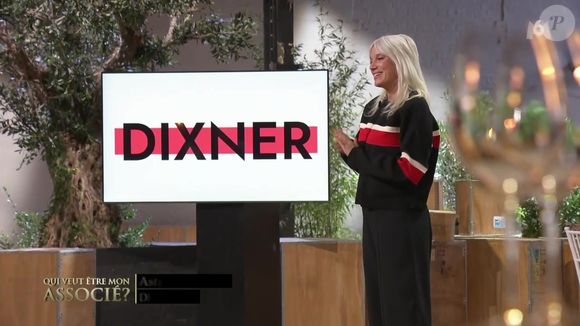 Astrid Beaufils présente Dixner quand "Qui veut être mon associé ?", sur M6.