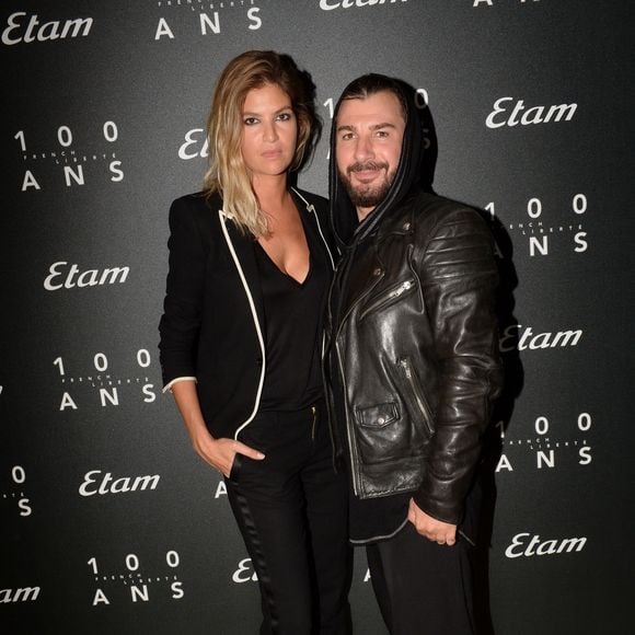 Michaël Youn et sa compagne Isabelle Funaro - Photocall - 9e édition de l'« Etam Live Show » (Etam Lingerie) lors de la Fashion Week à Paris, le 27 septembre 2016. La marque Etam fête ses 100 ans en 2016. © Rachid Bellak/Bestimage