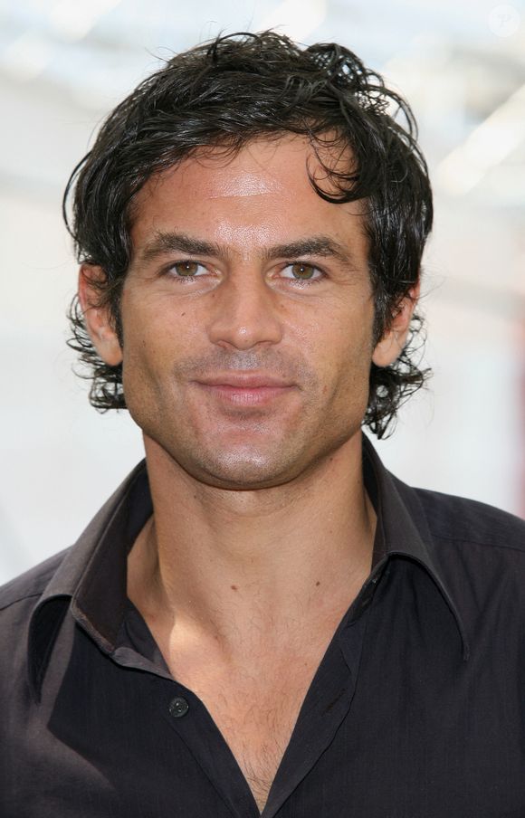 Filip Nikolic de la série française 'Navarro' pose pour des photos au forum Grimaldi pendant le 47ème Festival de Télévision de Monte-Carlo à Monaco. Photo by Denis Guignebourg/ABACAPRESS.COM