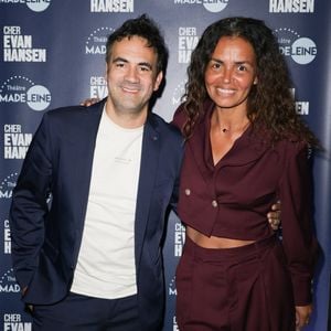 Alex Goude, Laurence Roustandjee - Générale de la pièce "Cher Evan Hansen" au théâtre de la Madeleine à Paris le 8 octobre 2025. © Coadic Guirec/Bestimage