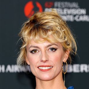 Sara Mortensen sur le tapis rouge du photocall de la cérémonie d'ouverture du 62ème Festival de Télévision de Monte-Carlo, à Monaco, le 16 juin 2023. © Claudia Albuquerque/BestImage