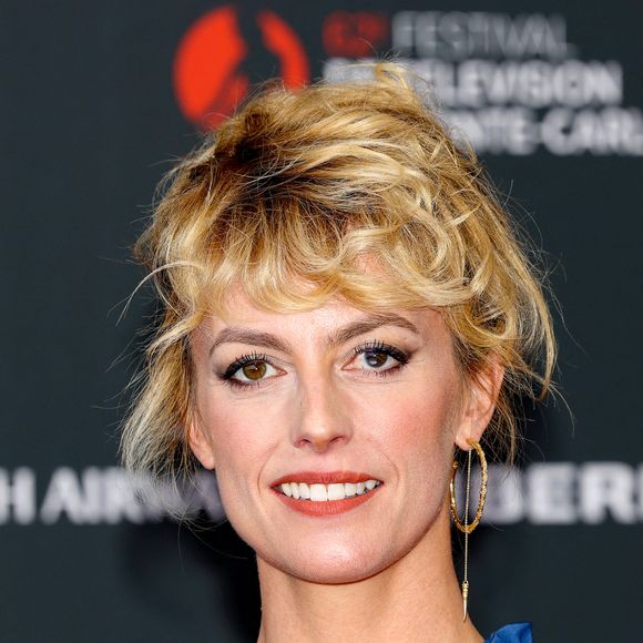 Sara Mortensen sur le tapis rouge du photocall de la cérémonie d'ouverture du 62ème Festival de Télévision de Monte-Carlo, à Monaco, le 16 juin 2023. © Claudia Albuquerque/BestImage