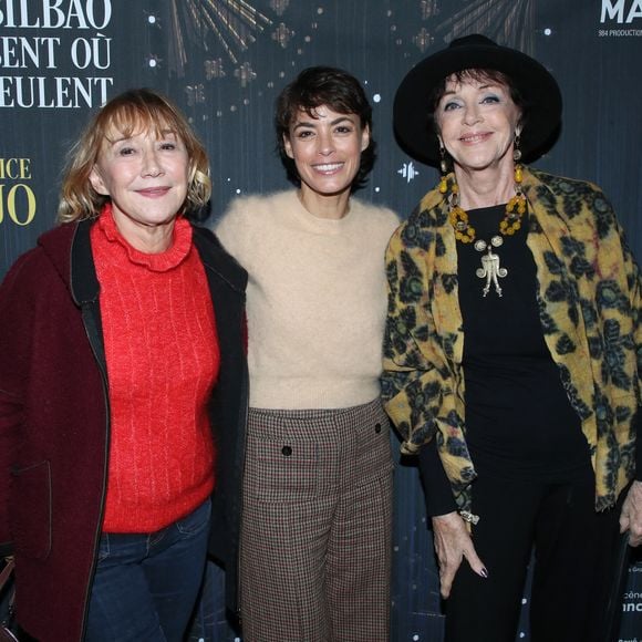 Exclusif - Marie-Anne Chazel, Bérénice Bejo et Anny Duperey - Cocktail à l'issue de la générale de la pièce "Les gens de Bilbao naissent où ils veulent" au théâtre Marigny à Paris le 19 Novembre 2024. © Bertrand Rindoff / Bestimage