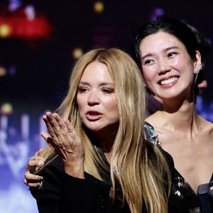 Virginie Efira,  Tao Okamoto - Photocall des lauréats des palmes du 79ème Festival International du Film de Cannes. Le 23 mai 2026 © Jacovides-Moreau / Bestimage