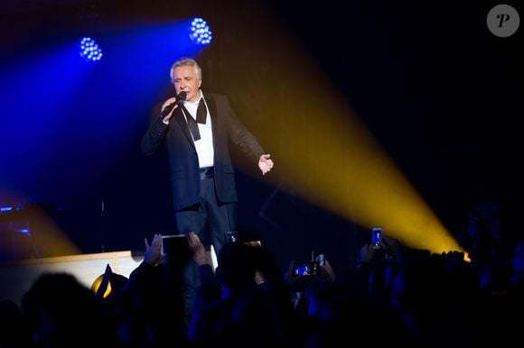 Exclusif - Michel Sardou en concert au Zenith de Strasbourg lors de la tournée "La dernière danse" le 13 octobre 2017.
© Alain Rolland / Imagebuzz / Bestimage