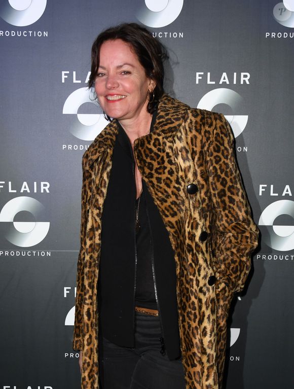Cendrine Dominguez lors de la soirée du 10ème anniversaire de l'agence audiovisiuelle "Flair production" à l'hôtel "Le Marois" à Paris le 28 mars 2019. 

© Coadic Guirec/Bestimage