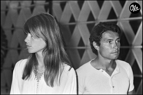 Archives - Françoise hardy et Jean-Marie Perier. DANIEL ANGELI / BESTIMAGE