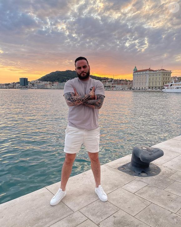 Nikola Lozina en vacances en Croatie, mai 2023 - Capture Instagram
