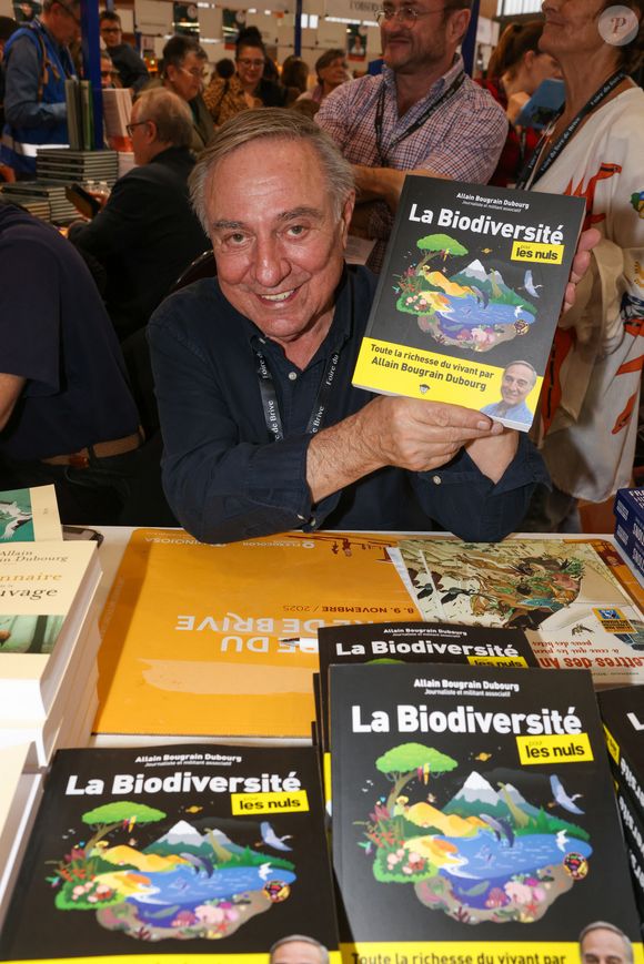Allain Bougrain-Dubourg à la Hall Georges Brassens de Brive-la-Gaillarde pour la 43 ème Foire du Livre de Brive, le 8 novembre 2025. © Jean-Marc Lhomer/Bestimage