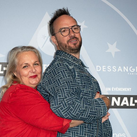 Valerie Damidot et Jarry au Festival in L'Alpe d’Huez le 14 janvier 2025. Photo by Mireille Ampilhac/ABACAPRESS.COM