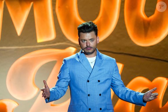 Exclusif - Kev Adams - Jour 2 - Enregistrement de l'émission "L'humour à la plage" pour le 1er festival de Juan les Pins à la pinède Gould le 5 juillet 2024.